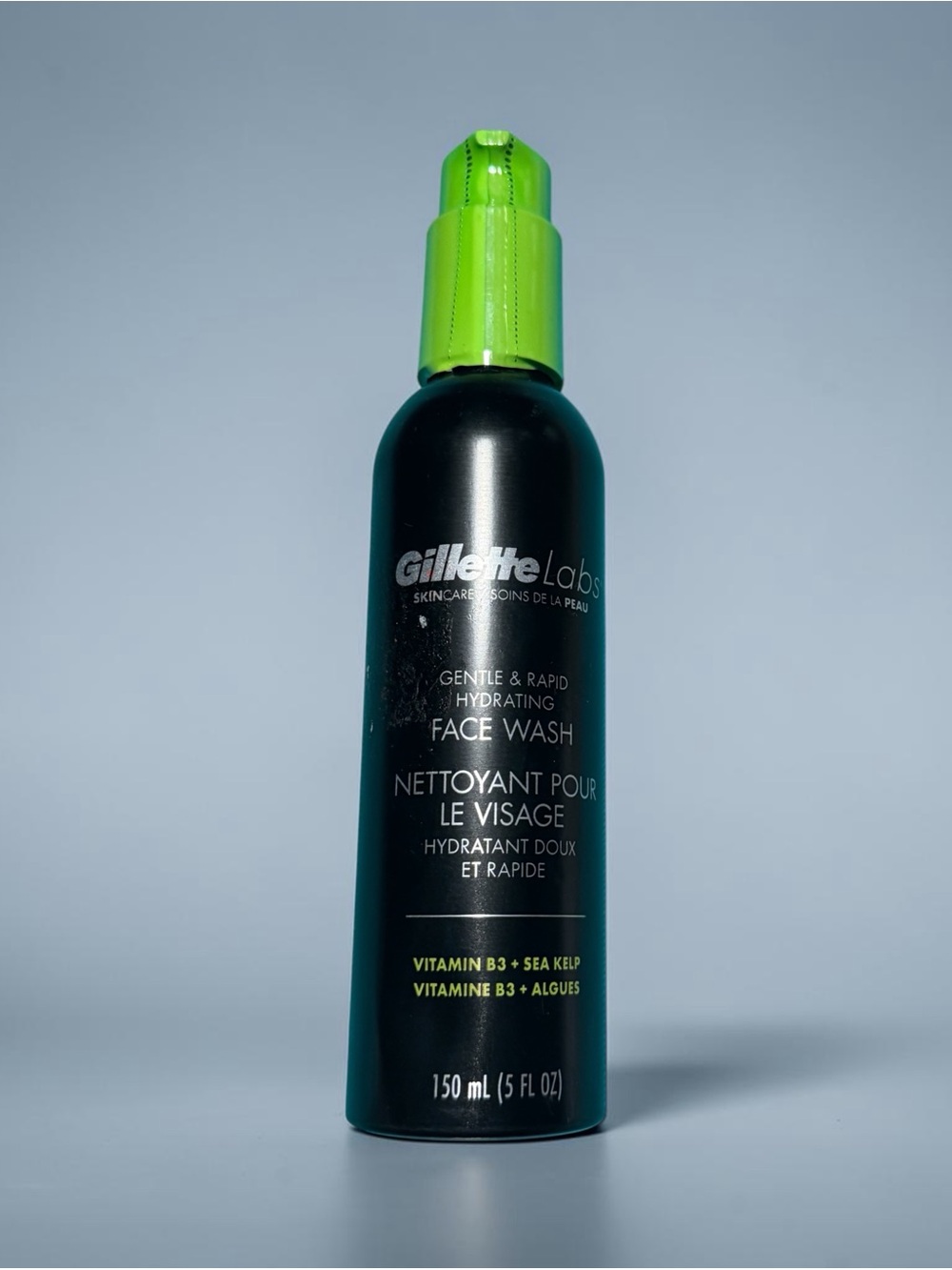 Gillette Gentle Hydrating Face Wash — Green Cap